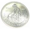 Image 1 : 1987 ENGLEHARD PROSPECTOR SILVER 1oz BULLION COIN *RARE PROOF GRADE*!!
