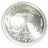 Image 2 : 1985 WORLD TRADE UNIT SILVER 1oz .999 BULLION COIN *RARE PROOF GRADE*!!