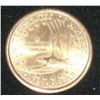 Image 2 : 2000-P COLLECTIBLE SACAGAWEA ONE $1 DOLLAR USA COIN EAGLE BACK!