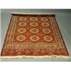 Image 1 : A modern rust ground hand made woollen Per...