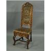 Image 1 : A North Italian style oak standard chair, ...
