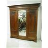 Image 1 : An Edwardian walnut 'Art Nouveau' inspired...