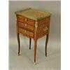 Image 1 : A French 19th century parquetry cabinet, w...