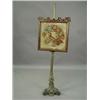 Image 1 : A 19th century rosewood framed pole screen...