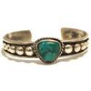 Image 1 : Old Pawn Navajo Turquoise Sterling Silver Cuff Bracelet - Alice Pooly