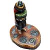 Image 3 : Hopi Angwusnasomtaqa Crow Mother Cottonwood Kachina - Sterling