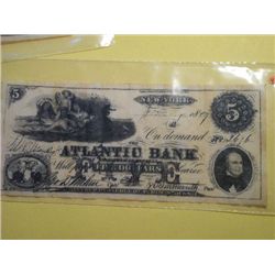 1867 $5.00 BANK NOTE (replica)