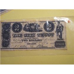 1839 $2.00 BANK  NOTE(replica)
