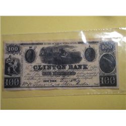 1839 $100.00 BANK NOTE(replica)