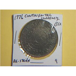 1776 CONTINENTAL DOLLAR CURRENCY(replica)