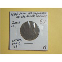 1808 10x SHIPWRECK COIN