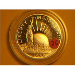 1986 S STATUE OF LIBERTY 1/2 DOLLAR