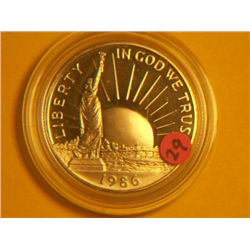 1986 S STATUE OF LIBERTY 1/2 DOLLAR