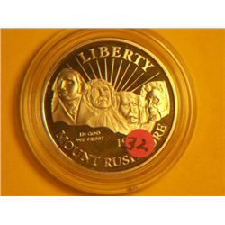 1991 S MOUNT RUSHMORE 1/2 DOLLAR