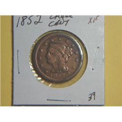 1852 LARGE CENT