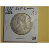 Image 1 : 1835 BUST 1/2 DOLLAR