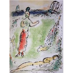 Marc Chagall Hand Signed Lithograph