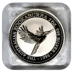 Australian Kookaburra 2 oz. Silver 1996