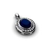 Genuine 3.51 ctw  Sapphire Necklace 14K