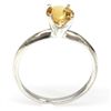 Image 1 : Natural 2.25ctw Citrine .925 Sterling Silver Ring