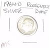 Image 1 : 1964-D ROOSEVELT SILVER DIME *RARE MS HIGH GRADE*!!