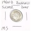 Image 1 : 1964-D ROOSEVELT SILVER DIME *RARE MS HIGH GRADE*!!