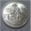 Image 1 : 1985 ENGLEHARD PROSPECTOR SILVER 1oz BULLION COIN *RARE PROOF GRADE*!!