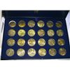 Image 2 : 1984 LOS ANGELES OLYMPICS OFFICIAL FARE TOKEN SET *23 SPORT TOKENS & 1 UNIVERSAL SPIRIT CITY OF LA!!