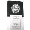 Image 1 : 2007 CHINESE PANDA 10 YEN 1OZ .999 SILVER EXTREELY RARE *PROOF GRADE - CERTIFICATE OF AUTHENTICITY*!