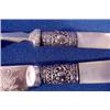 Image 3 : Lot 010_: Fancy Silverplate 24 Piece Dessert Set