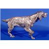 Image 3 : Lot 013_: Silver Plate Hunting Dog on Point