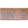Image 5 : Lot 044_: Oil Cloth Map of the Finger Lakes, Ca. 1920