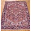 Image 1 : Lot 129_: Heriz Hand Woven Oriental Carpet of Unusual Size