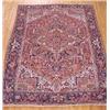 Image 1 : Lot 129_: Heriz Hand Woven Oriental Carpet of Unusual Size