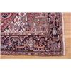 Image 4 : Lot 129_: Heriz Hand Woven Oriental Carpet of Unusual Size