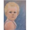 Image 1 : Lot 146_: "Marion Robertson" Pastel of a Child, 1940