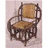 Image 1 : Lot 155_: Antique Adirondack Twig Child's Chair, Ca. 1900