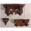 Image 1 : Lot 166_: Group of 3 Victorian Hanging Shelves, 19th C.