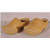 Image 1 : Lot 170_: Pair of Hand Carved Wooden Dutch Shoes