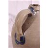 Image 2 : Lot 202_: Cobalt Blue Decorated Stoneware 2 Gallon Jug