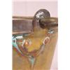 Image 3 : Lot 221_: Old Brass Bucket with Swing Handle