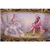 Image 2 : Lot 230_: Hand Painted Porcelain Box, Probably French, Ca. 1900