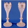 Image 1 : Lot 260_: Pair of Satin Glass Vases