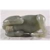 Image 4 : Lot 277_: Carved Jade Chinese Foo Dog