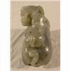 Image 5 : Lot 277_: Carved Jade Chinese Foo Dog