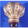 Image 3 : Lot 287_: Carved, Turned & Gilded Wood Scepter