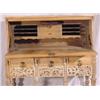 Image 4 : Lot 290_: Heavily Carved Oak Writing Desk