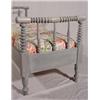 Image 2 : Lot 293_: Painted Spool Turned Day Bed