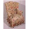 Image 1 : Lot 318_: Old Ball and Claw Foot Wing Back Chair