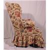Image 2 : Lot 318_: Old Ball and Claw Foot Wing Back Chair